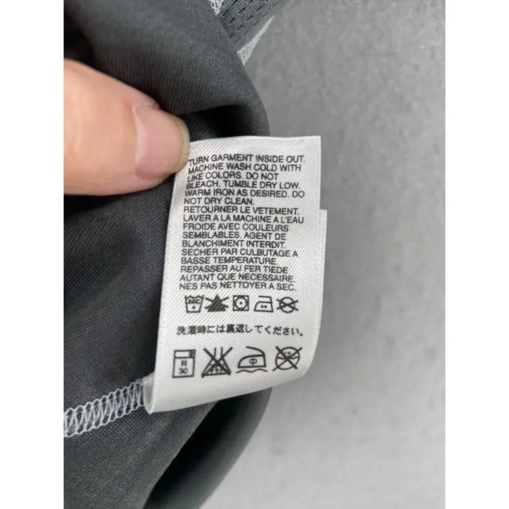 The North Face Flight Series 1/4 Zip Mens Small Gray Outdoors Pullover‎ Sweater